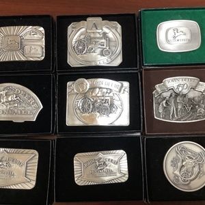 JOHN DEERE belt buckles